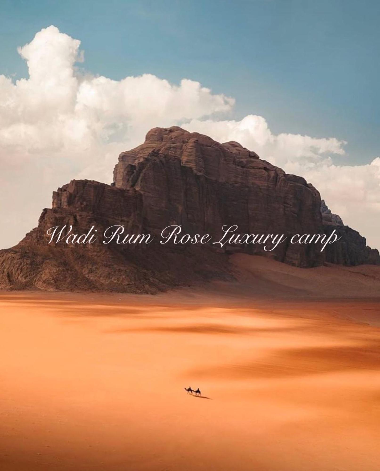 Wadi Rum Rose Luxury Camp Exteriör bild